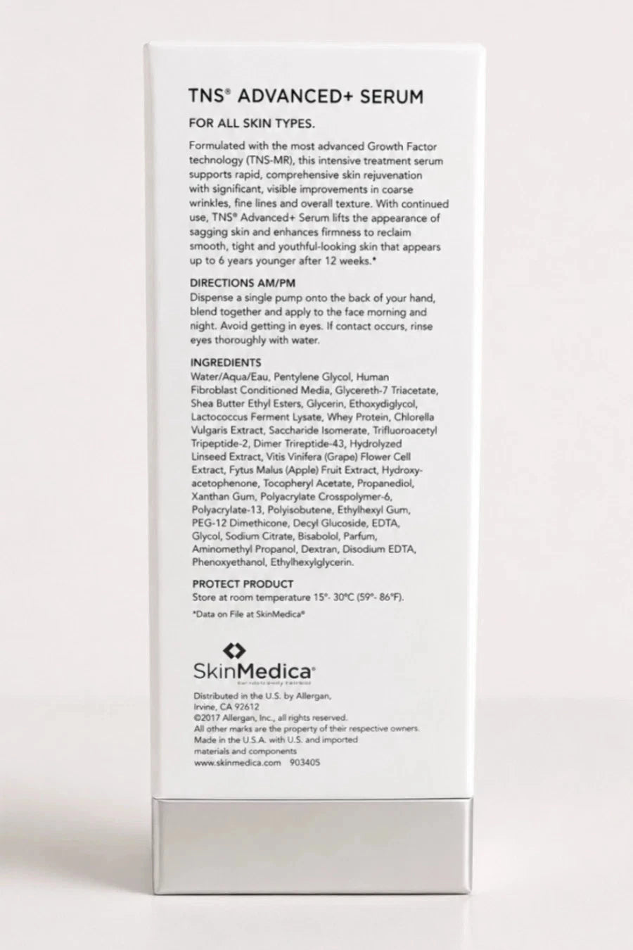 SkinMedica TNS Advanced Serum 1 oz – New Sealed – Exp. 10/2028